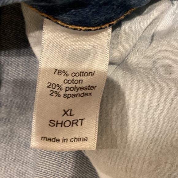 Maurices Mid Rise Skinny Jean Medium Wash Size XL Short - Picture 4 of 9